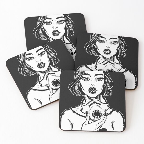 Item preview, Woman putting designed and sold by dominickana.