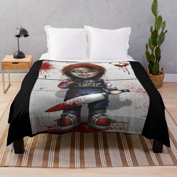 Item preview, Chucky doll with blood is flowing designed and sold by BurchettSandra.