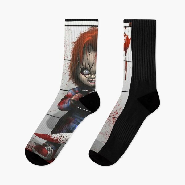 Item preview, Chucky doll with blood is flowing designed and sold by BurchettSandra.