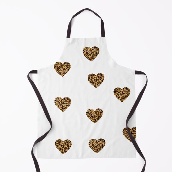 Item preview, Gold leopard pattern hearts - leopard skin pattern gold - leopard design designed and sold by Amalzaki.