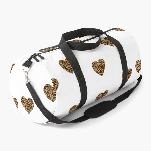 Item preview, Gold leopard pattern hearts - leopard skin pattern gold - leopard design designed and sold by Amalzaki.