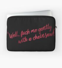"gently" Laptop Sleeve