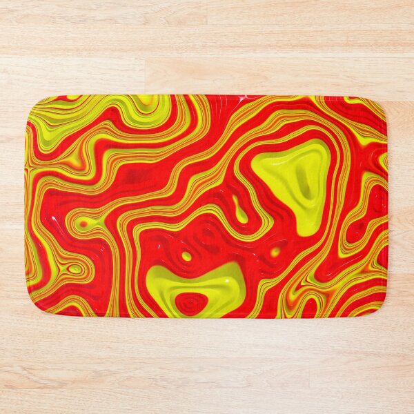 Item preview, Red and yellow abstract pattern designed and sold by bradm50.