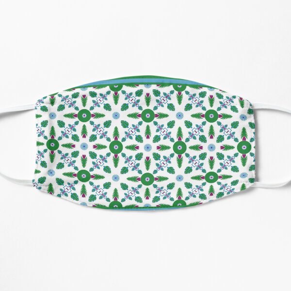 Ethnic pattern for textile, geometry shape. Flat Mask