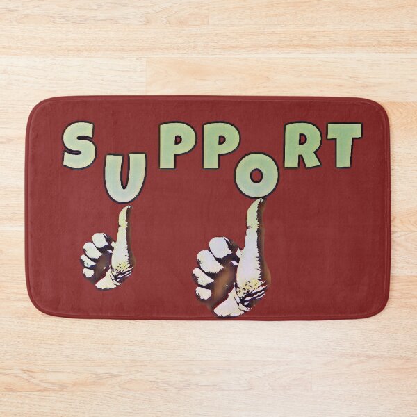 Item preview, Support - support lettering thumbs slogan designed and sold by kikidu21.