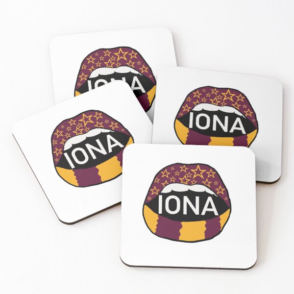 Item preview, iona college lips sticker  designed and sold by dyamond16.