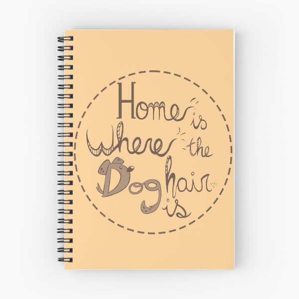 Item preview, Home's where the dog hair is designed and sold by Gatuchinhos.