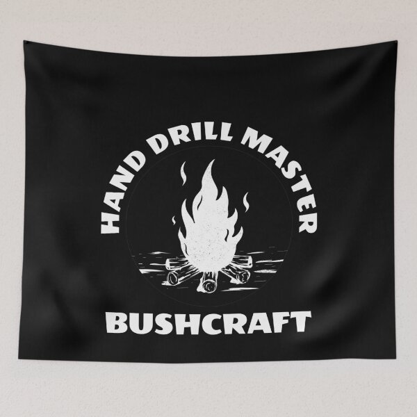 Item preview, Hand drill master Funny bushcraft   designed and sold by NobelFashion.