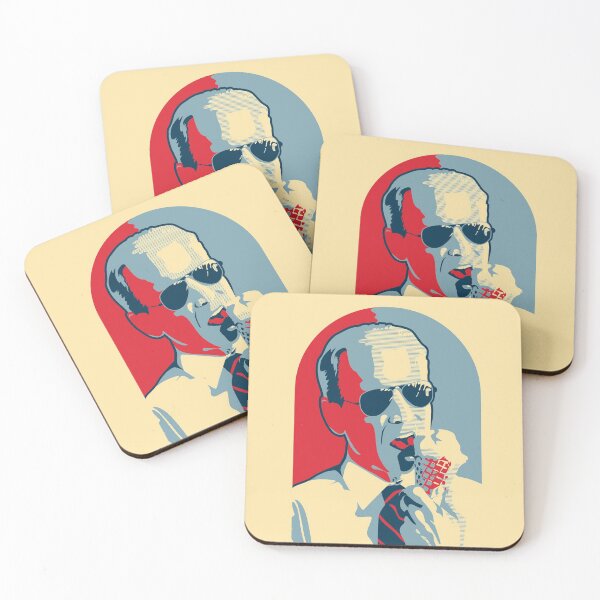 Item preview, Joe Biden Ice Cream - Obama style poster designed and sold by OwlishArts.