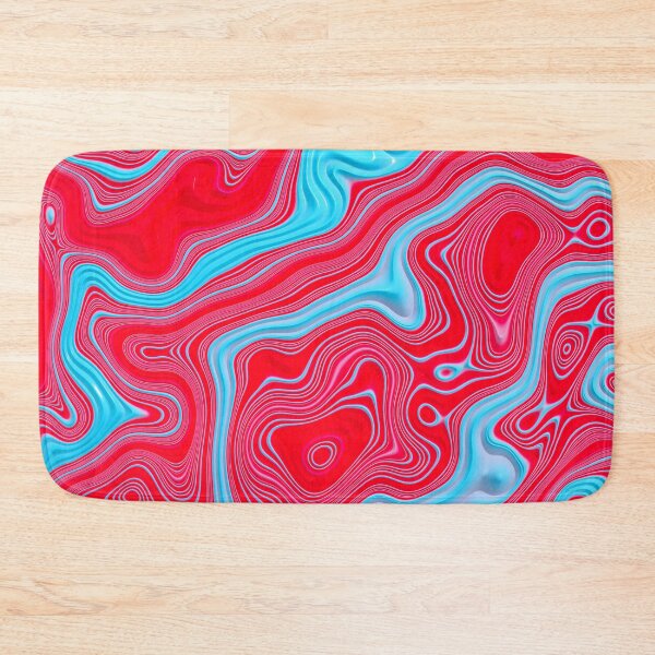 Item preview, Red and Blue abstract pattern designed and sold by bradm50.