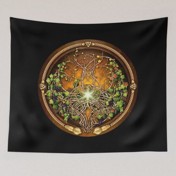 Item preview, Sacred Celtic Trees - Vine designed and sold by Naumaddic Arts.