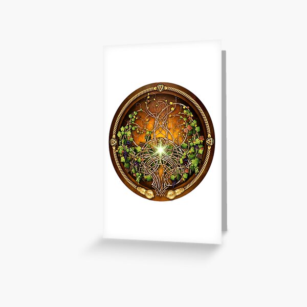 Item preview, Sacred Celtic Trees - Vine designed and sold by Naumaddic Arts.