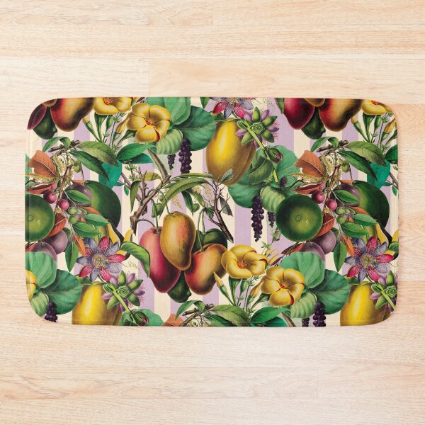 Item preview, Retro Fruit and Flower Garden designed and sold by AntiqueImages.