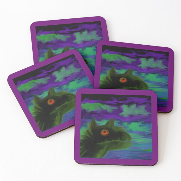 Item preview, SLAY YOUR DRAGONS_Green Dragon (Night Sky) designed and sold by SelfUpgrade.