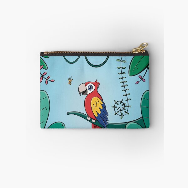 Artikelvorschau, Hellroter Ara | Papagei Art Tropischer Vogel | Tropisches Tier | Tropischer Dschungelvogel entworfen und verkauft von Dahyi.