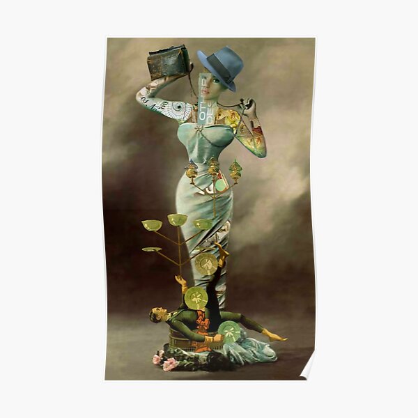 The Mysterious Duchamp Bag. Poster