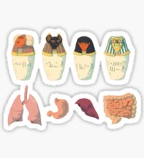 Canopic Jars Sticker