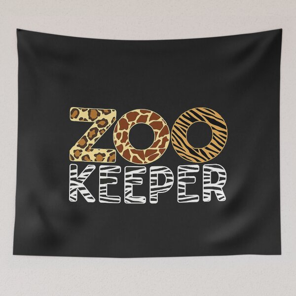 Item preview, Zookeeper Costume African Animals Zebra Wild Print Savanna designed and sold by DavidAlun.