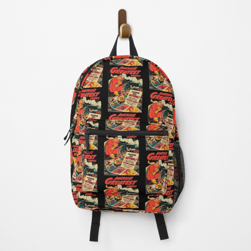 Vista previa del artículo con la obra «Mochila», diseñado y vendido por StickerChest.
