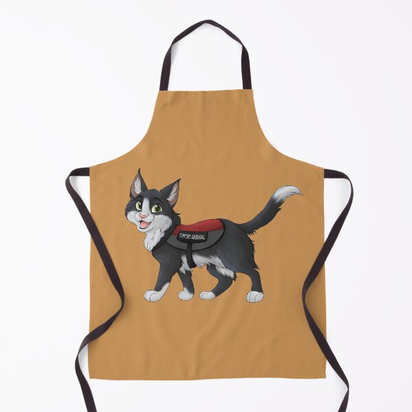 Item preview, Emotional Support Animal | Tuxedo Cat Long Hair designed and sold by caseysketches.