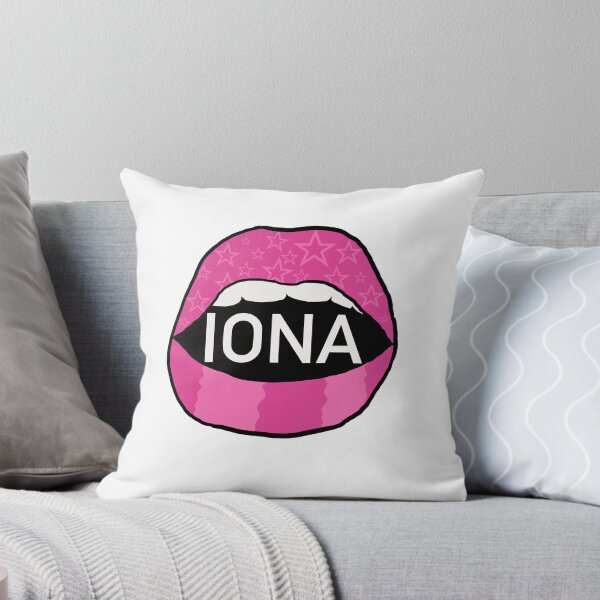 Item preview, Iona college lip sticker pink designed and sold by dyamond16.