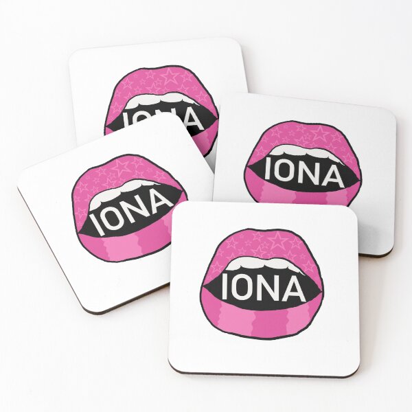 Item preview, Iona college lip sticker pink designed and sold by dyamond16.