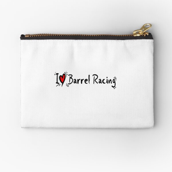 Barrel Zipper Pouch - Black