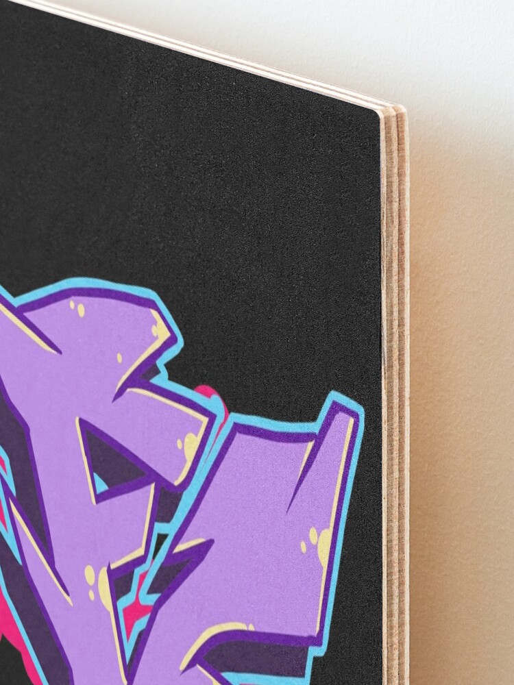 Letter N - Graffiti Street Art Style  Canvas Print for Sale by