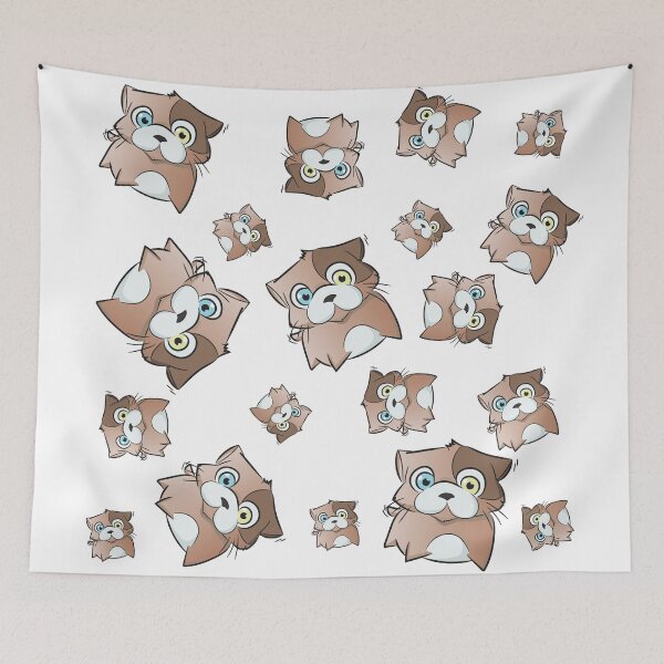 Item preview, Baby Cat Pattern designed and sold by ninebannok.