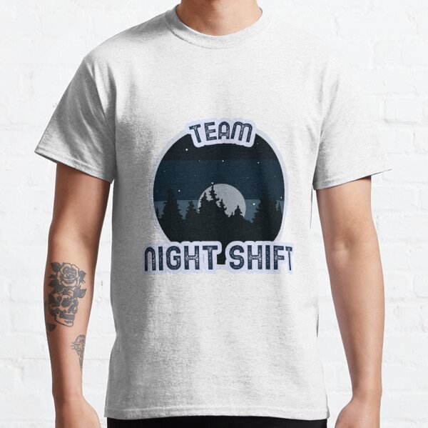 Funny Night shift Nursing T-Shirt Essential T-Shirt for Sale by sunnym79