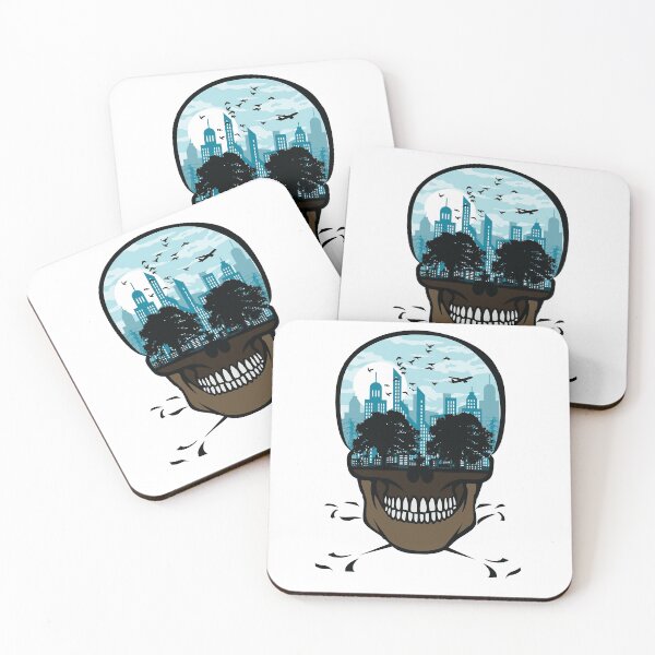 Item preview, City of death skullcap design designed and sold by SheehanNicho.