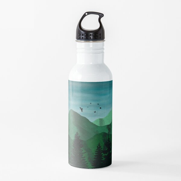 The Lush Mountains Water Bottle