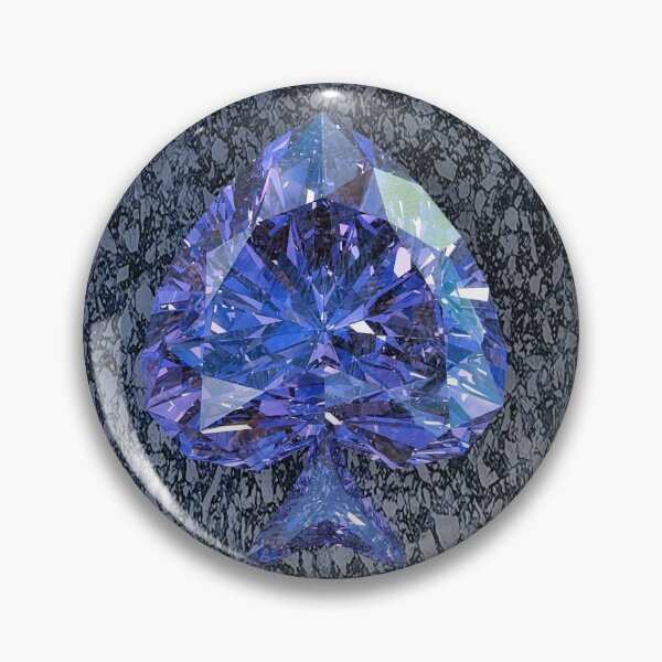 Artikelvorschau, Schmuck ~ Sapphire Spade (CG Dark BG) entworfen und verkauft von MasterJames.