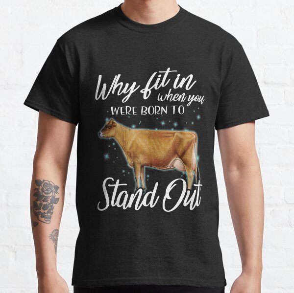 jersey cow t shirts