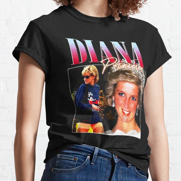 Official Merchandise PRINCESS DIANA Rap Hip Hop Princess Diana 90s Retro Vintage Classic T-Shirt