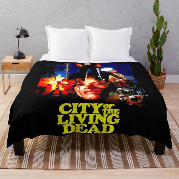 Item preview, Triple feature friday City of living, dead poster horror film designed and sold by SheehanNicho.