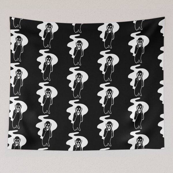 Item preview, Munch Scream Isolated Minimal - Art Teacher Halloween Ghost designed and sold by isstgeschichte.
