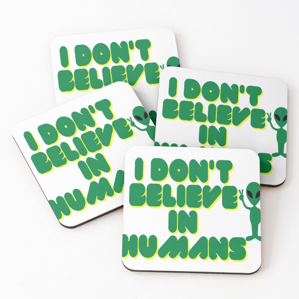 Item preview, i don't believe in humans. designed and sold by Dreamplace09.