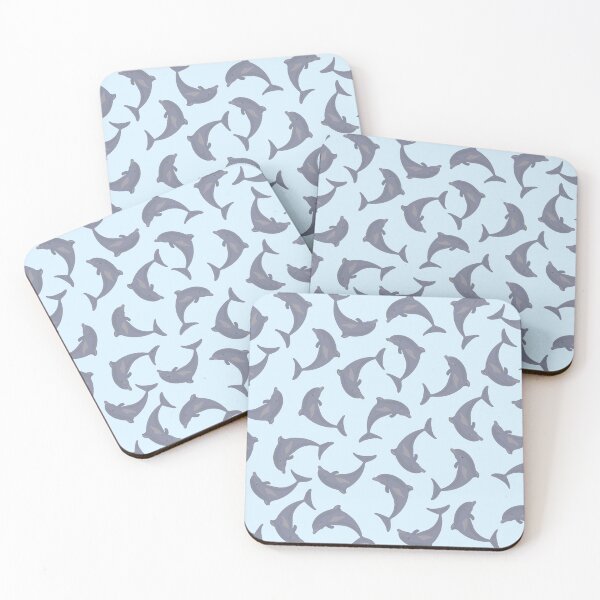 Item preview, Dolphins in the Sea Pattern designed and sold by idovedesign.