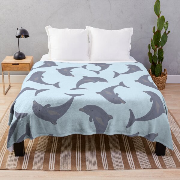 Item preview, Dolphins in the Sea Pattern designed and sold by idovedesign.