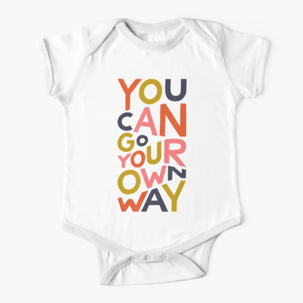 Fleetwood Mac - You Can Go Your Own Way Short Sleeve Baby One-Piece