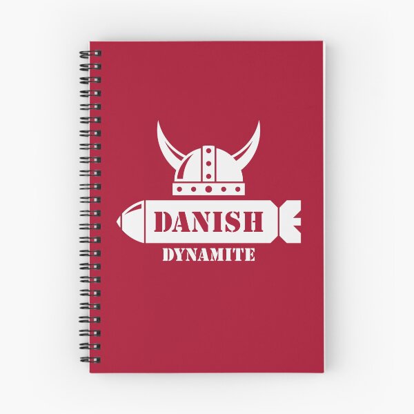 Item preview, Danish Dynamite (Denmark / Football / Viking / Missile / White) designed and sold by MrFaulbaum.
