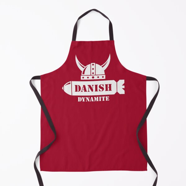 Item preview, Danish Dynamite (Denmark / Football / Viking / Missile / White) designed and sold by MrFaulbaum.