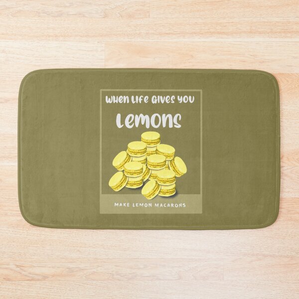 Item preview, When life gives you lemons make lemon macaron  designed and sold by Weather gifts .