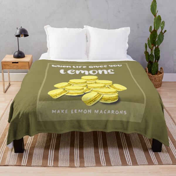 Item preview, When life gives you lemons make lemon macaron designed and sold by Weather gifts .