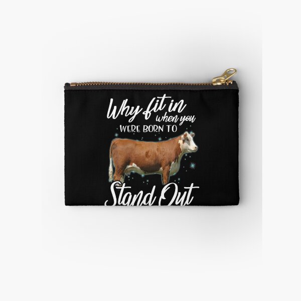 Item preview, Why fit in when you were born to stand out Hereford cattle designed and sold by Titmit.
