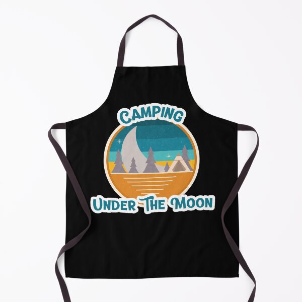 Item preview, Camping Under The Moon Retro designed and sold by HolidayTees.