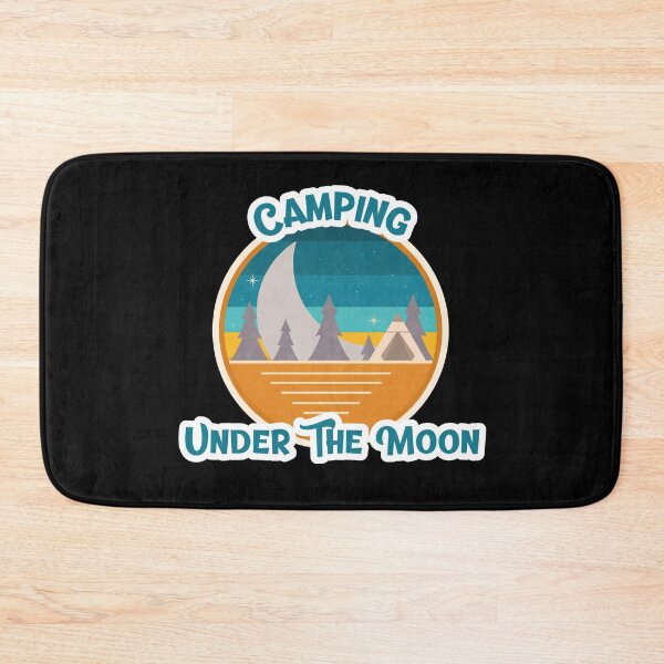 Item preview, Camping Under The Moon Retro designed and sold by HolidayTees.