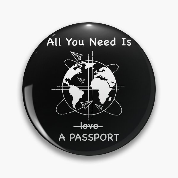 Item preview, All you need is not love but a passport  designed and sold by Ayujinar.