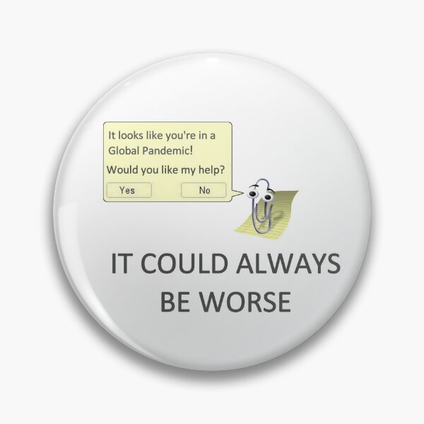 Item preview, Pandemic Clippy designed and sold by lisa2711.
